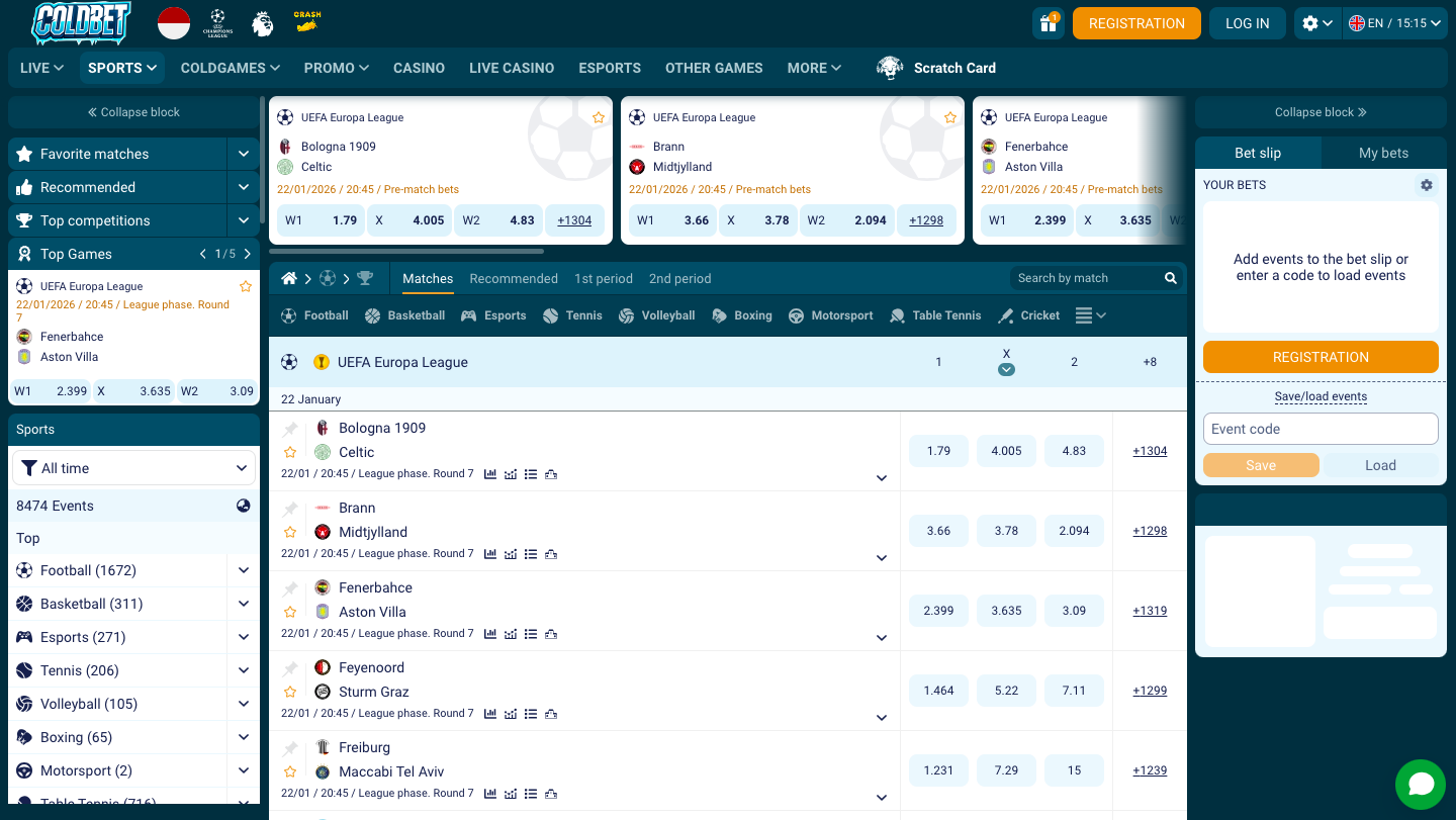 Coldbet Sportsbook
